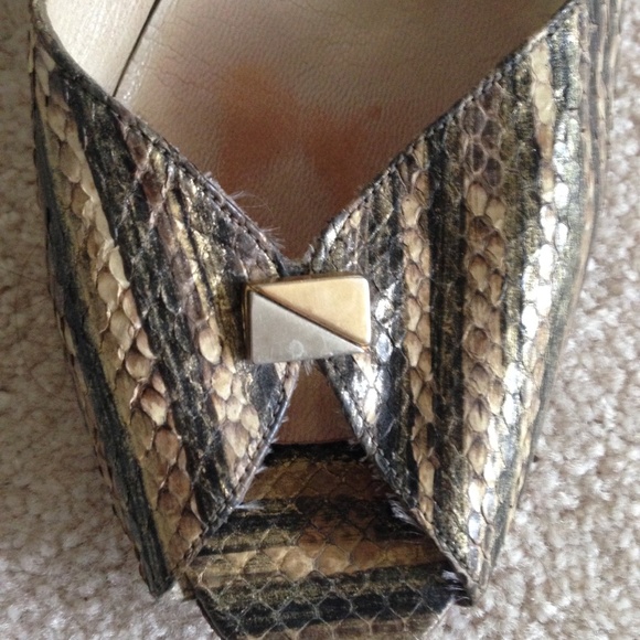 Rare 1960’s Vintage Peep Toe Heels (Sz; 8) - Picture 5 of 8